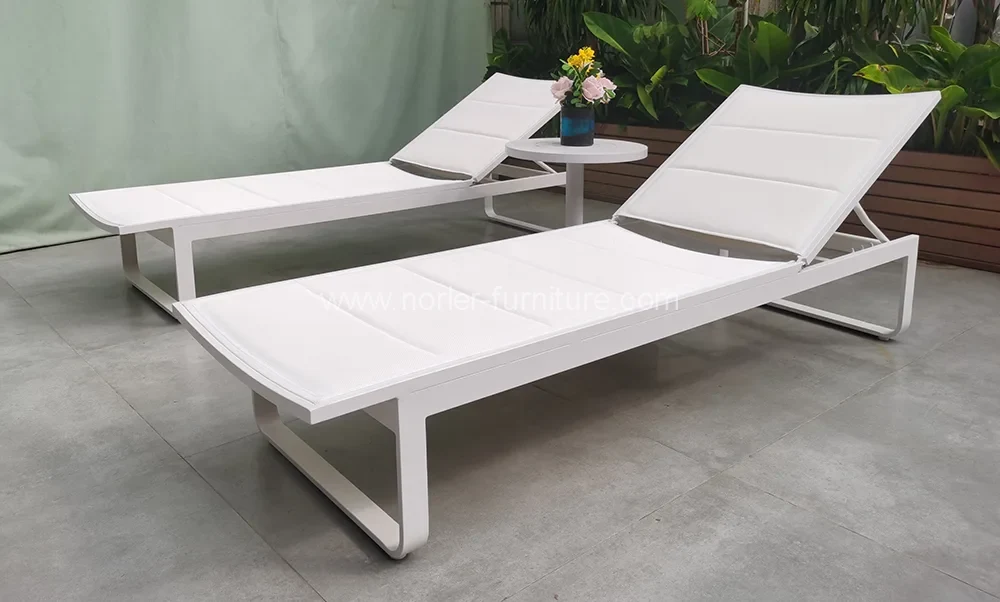 Outdoor Furniture Aluminum Sun Lounger
