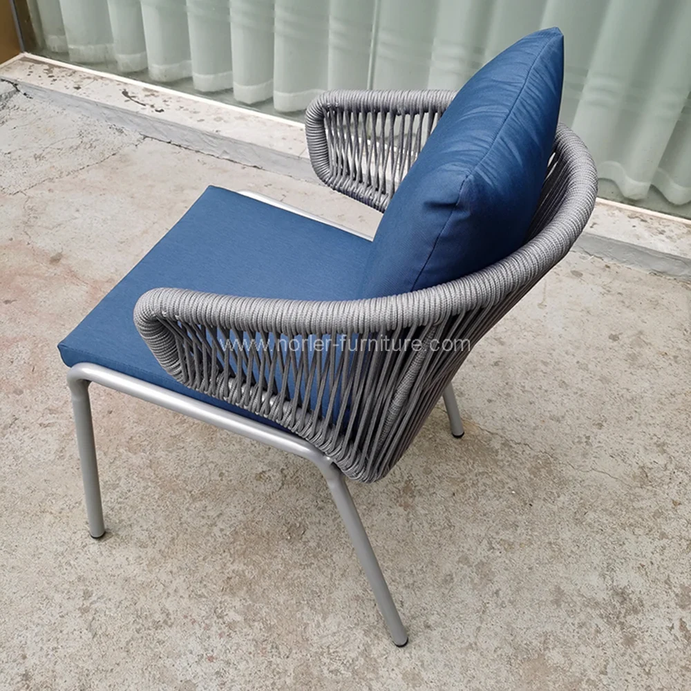 Rope Outdoor Wicker Furniture Tables Set